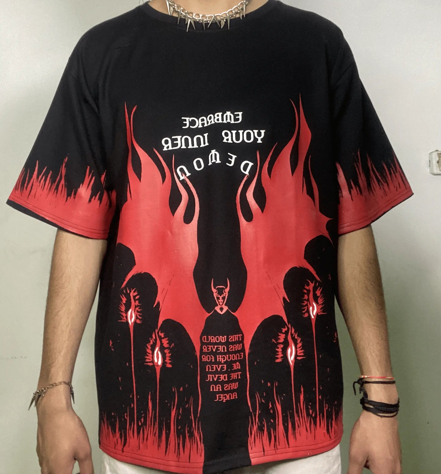 Embrace Your inner Demon Oversized T-shirt