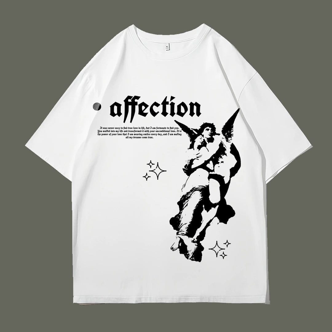 Affection oversized white T-shirt