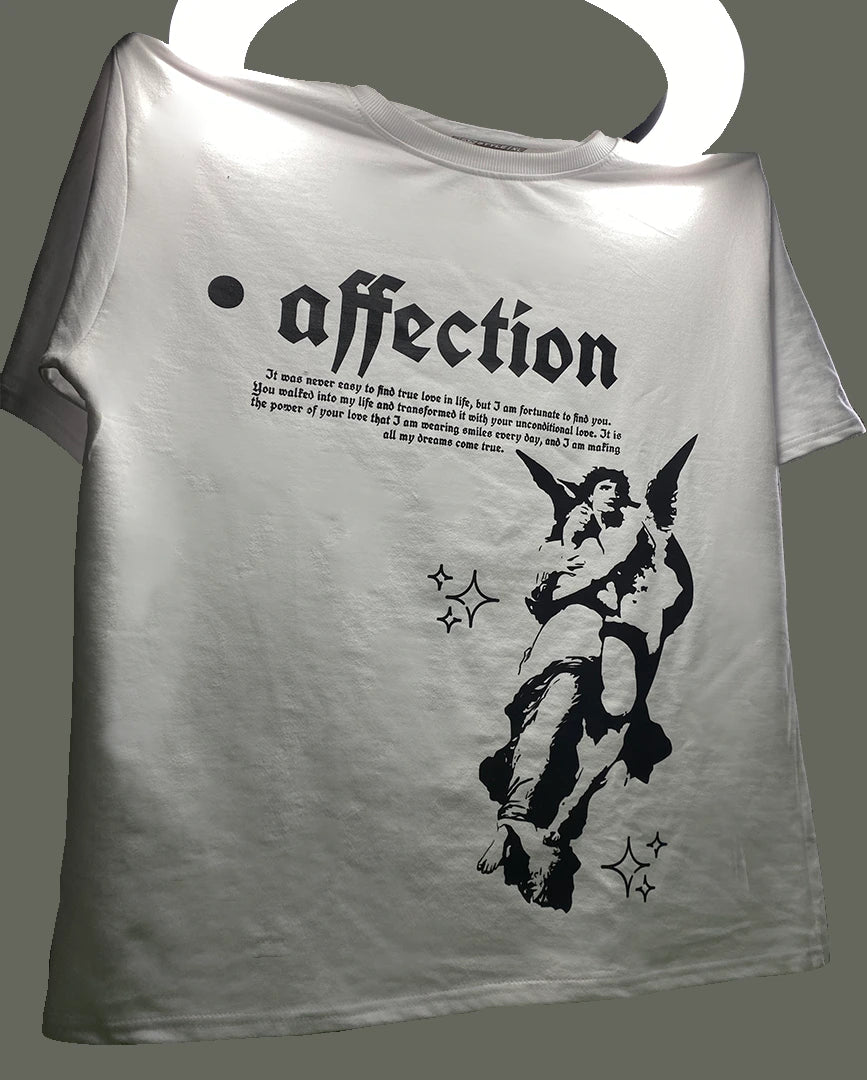 Affection oversized white T-shirt